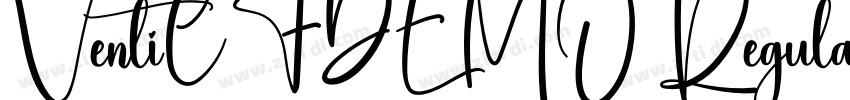 VentiCFDEMO Regular字体转换 VentiCFDEMO Regular字体转换